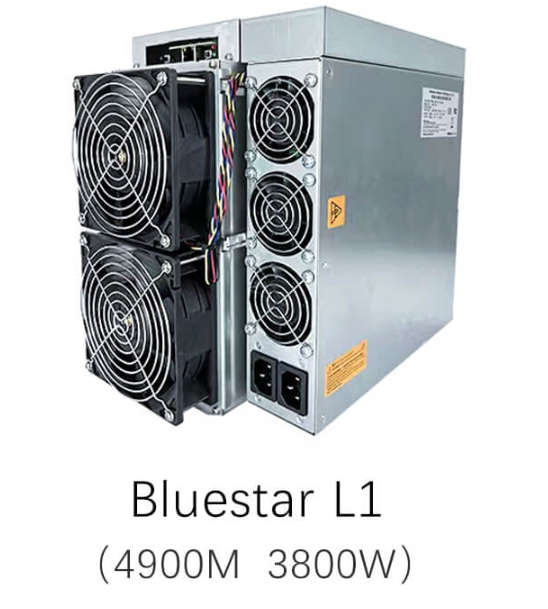 Bluestar L1 & Blackminer L1 4.7G 4.9GH/s 3500W Asic Miner LTC DOGE Machine d'extraction de pièces de
