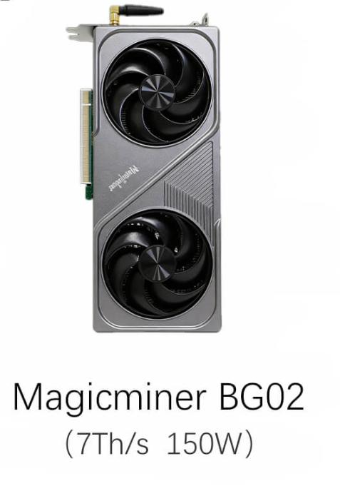 Mineur de Bitcoin Magicminer BG02 7 Th/s 150 W