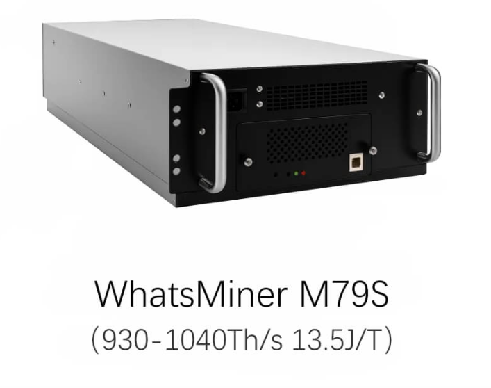 MicroBT WhatsMiner M79S 930~1040T 13.5 J/T Mineur Bitcoin Refroidissement Hydro