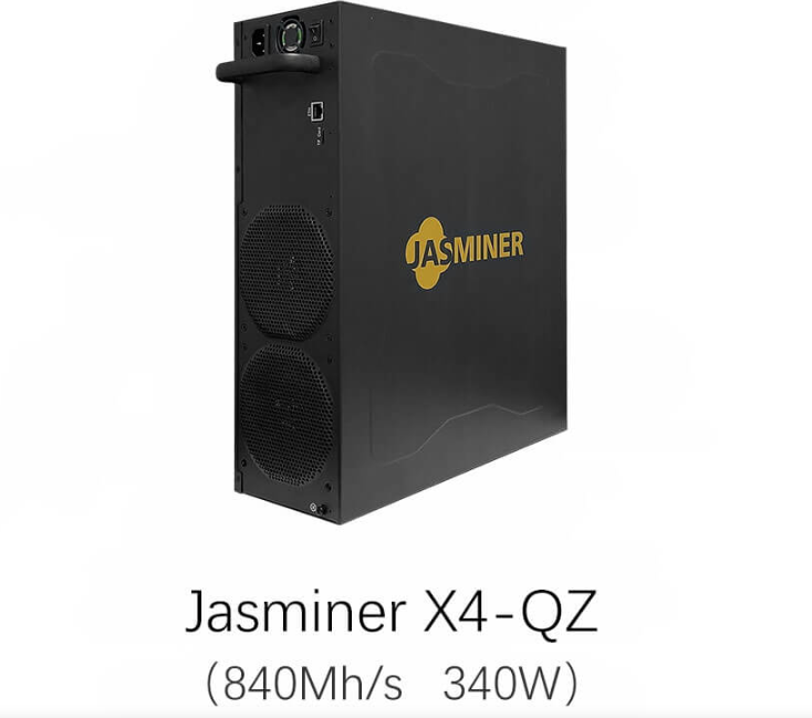 Machine minière JASMINER X4-QZ 840MH/s 340W 5G ETC.