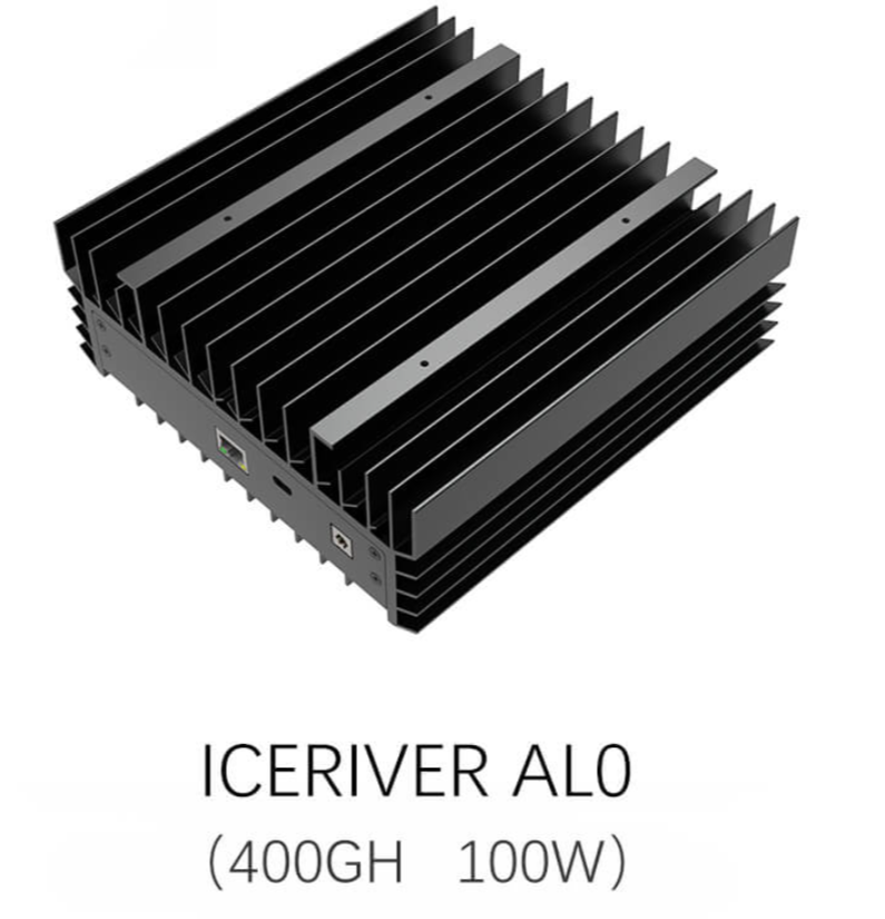 IceRiver ALPH AL0 400GH/S 100W mineur d'alephium ALPH Mining