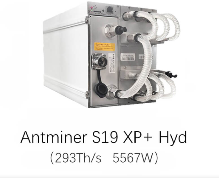 Mineur Bitcoin Bitmain Antminer S19 XP+ Hyd 279 Th/s 293 Th/s 5567 W avec refroidissement hydrodynam