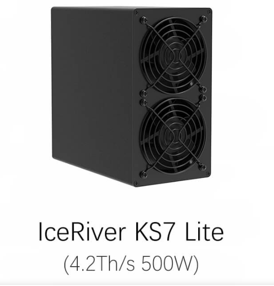 Mineur Kaspa Iceriver KAS KS7 Lite 4.2T 500W